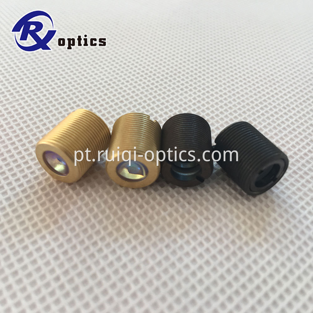 aspheric collimator lens for IR coating 